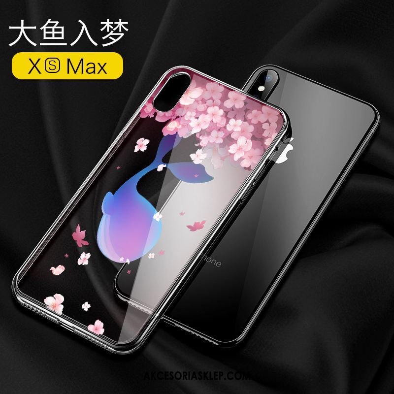 Futerał iPhone Xs Max Modna Marka Szkło Kreatywne Telefon Komórkowy Anti-fall Etui Kup
