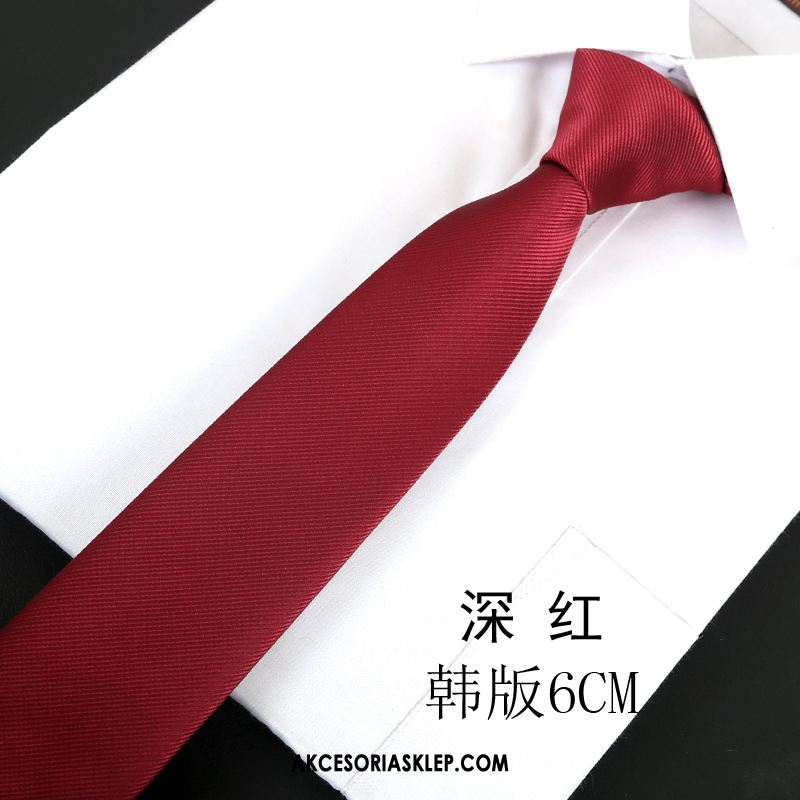 Krawat Męskie Casual Z Pracy Pan Młody Męska Moda Kupię