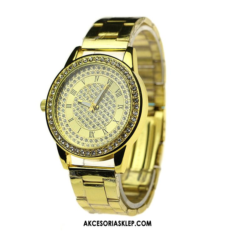Zegarek Męskie Zegarek Na Rękę Trendy Rhinestone Moda Wodoodporny Na Sprzedaż