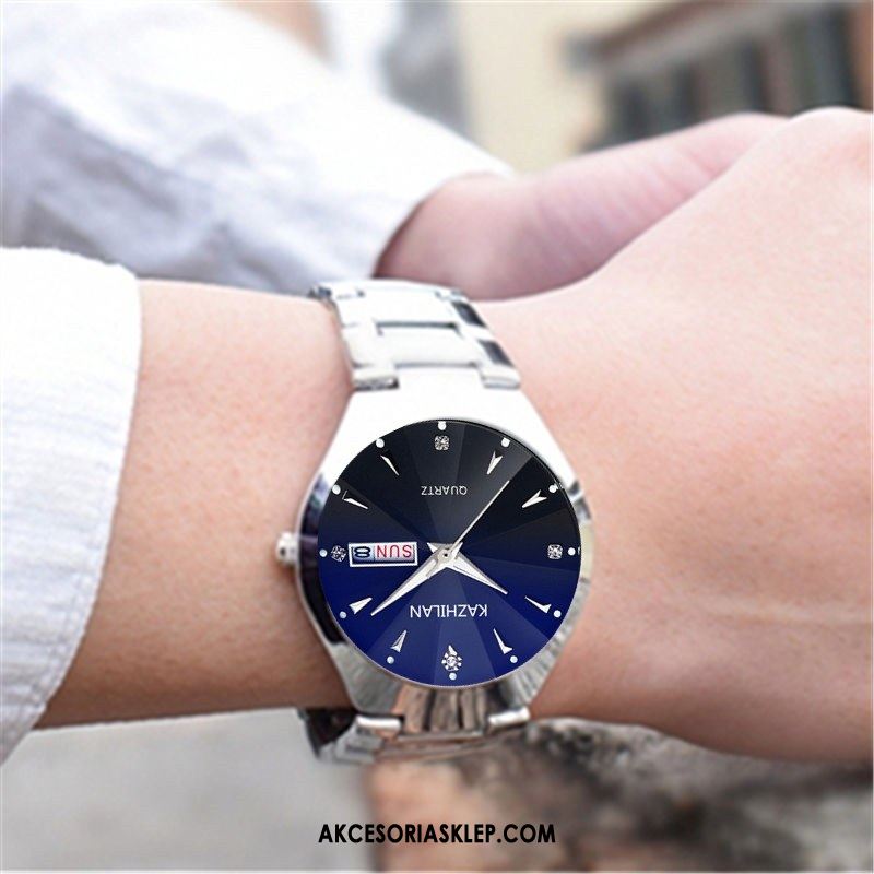 Zegarek Męskie Świecące Prosty Zakochani Moda Casual Na Sprzedaż