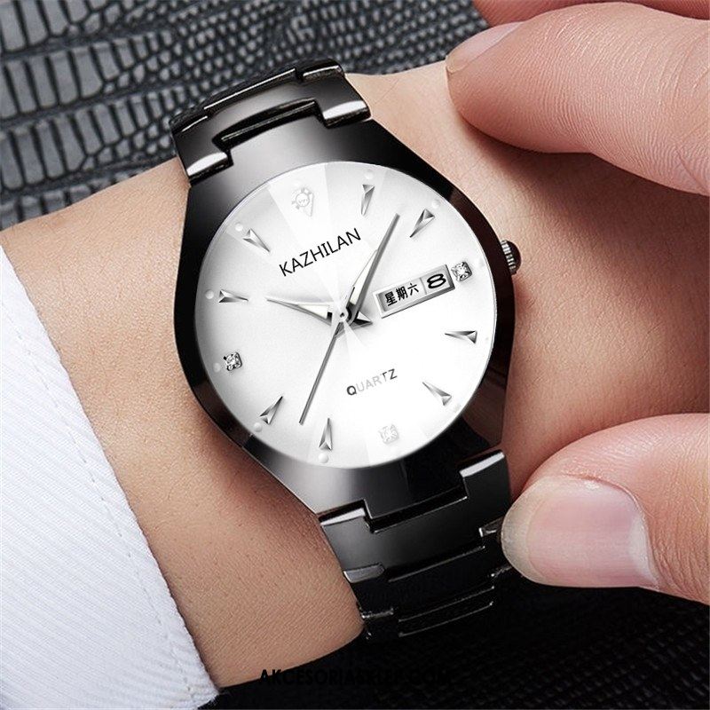 Zegarek Męskie Świecące Prosty Zakochani Moda Casual Na Sprzedaż