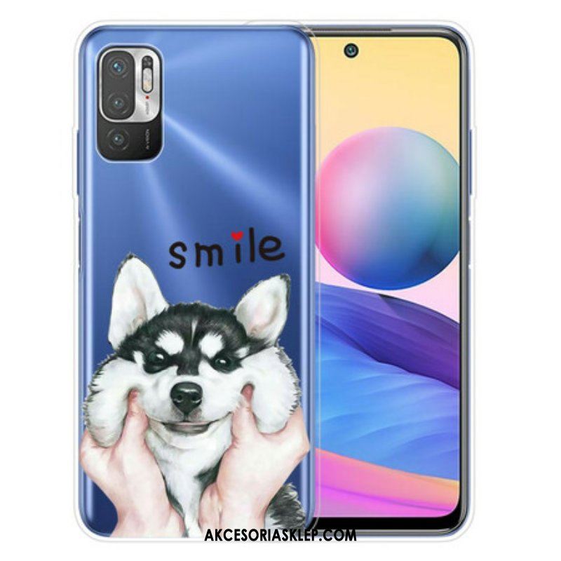 Etui do Xiaomi Redmi Note 10 5G Uśmiechnięty Pies