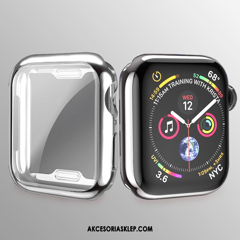 Futerał Apple Watch Series 3 All Inclusive Srebro Cienkie Poszycie Miękki Obudowa Online