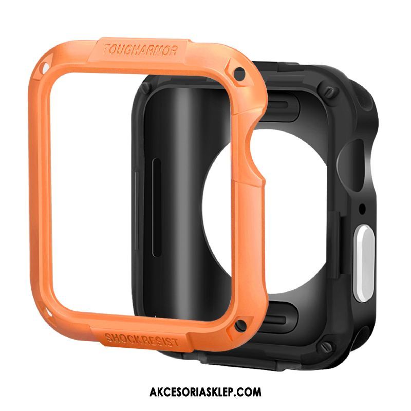 Futerał Apple Watch Series 3 Pancerz Ochraniacz Pomarańczowy Silikonowe Anti-fall Etui Kup