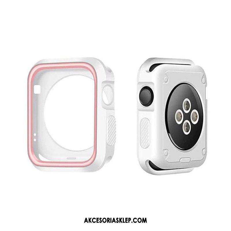 Futerał Apple Watch Series 5 Akcesoria Miękki Ochraniacz Anti-fall Silikonowe Etui Sklep