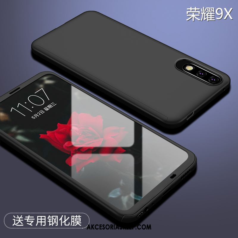 Futerał Honor 9x Anti-fall Czarny Telefon Komórkowy Nowy Nubuku Etui Na Sprzedaż