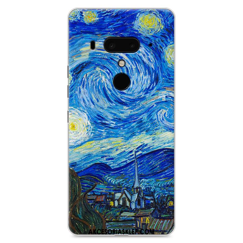 Futerał Htc U12+ Telefon Komórkowy Kolor Kreskówka Osobowość Niebieski Etui Na Sprzedaż