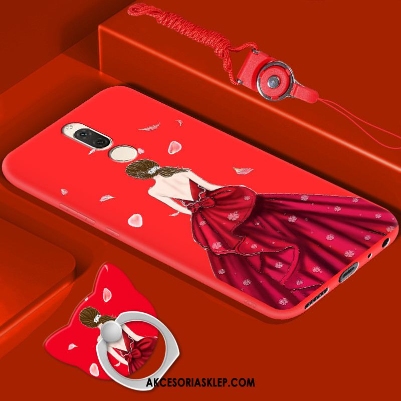 Futerał Huawei Mate 10 Lite Czerwony Miękki Telefon Komórkowy Osobowość Etui Sprzedam