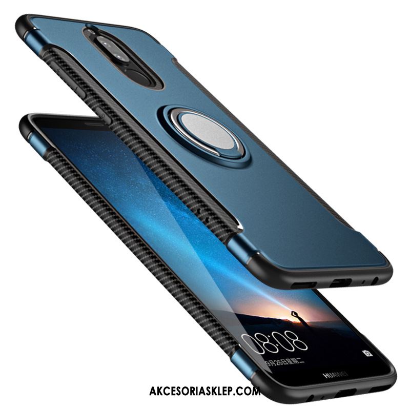 Futerał Huawei Mate 10 Lite Ring Nowy Magnetyzm Niebieski Ochraniacz Pokrowce Online