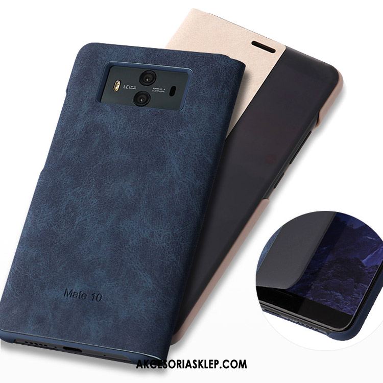 Futerał Huawei Mate 10 Telefon Komórkowy Niebieski Ochraniacz Klapa Skórzany Futerał Etui Tanie
