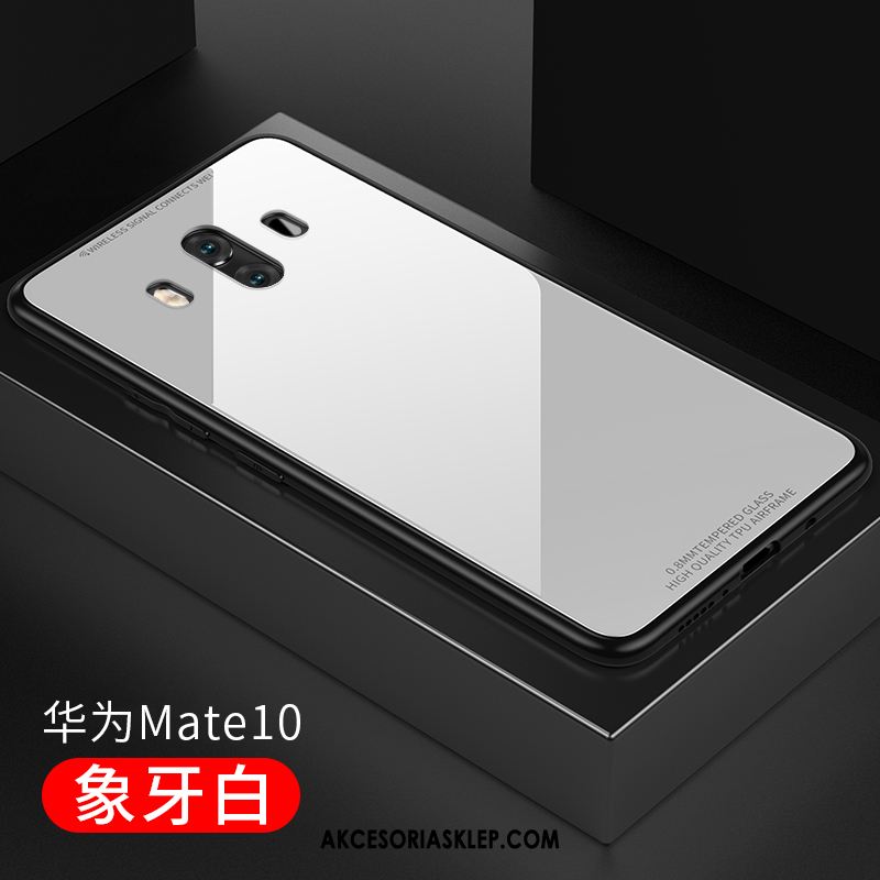 Futerał Huawei Mate 10 Telefon Komórkowy Tendencja Biały Trudno Szkło Obudowa Sklep
