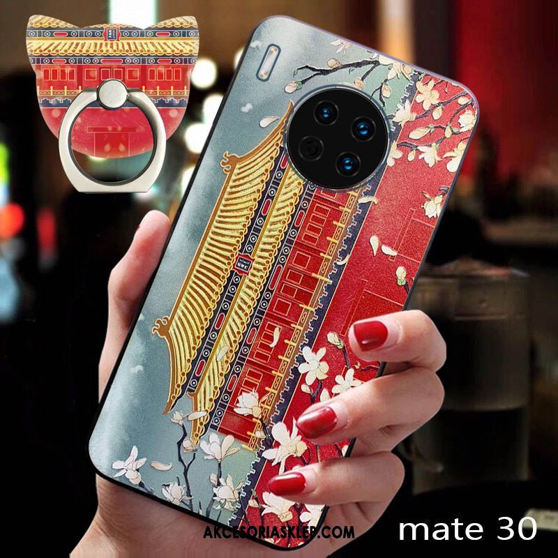 Futerał Huawei Mate 30 Kreatywne Silikonowe Czerwony Vintage Modna Marka Pokrowce Sprzedam