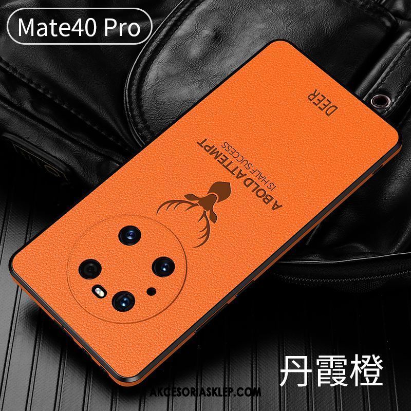 Futerał Huawei Mate 40 Pro Pomarańczowy Ochraniacz Kreatywne Miękki Telefon Komórkowy Pokrowce Kup