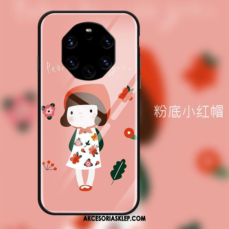 Futerał Huawei Mate 40 Rs Świeży Kreskówka Szkło Hartowane Telefon Komórkowy Sztuka Etui Online