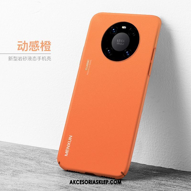 Futerał Huawei Mate 40 Telefon Komórkowy Pomarańczowy Trudno Osobowość Nubuku Pokrowce Oferta
