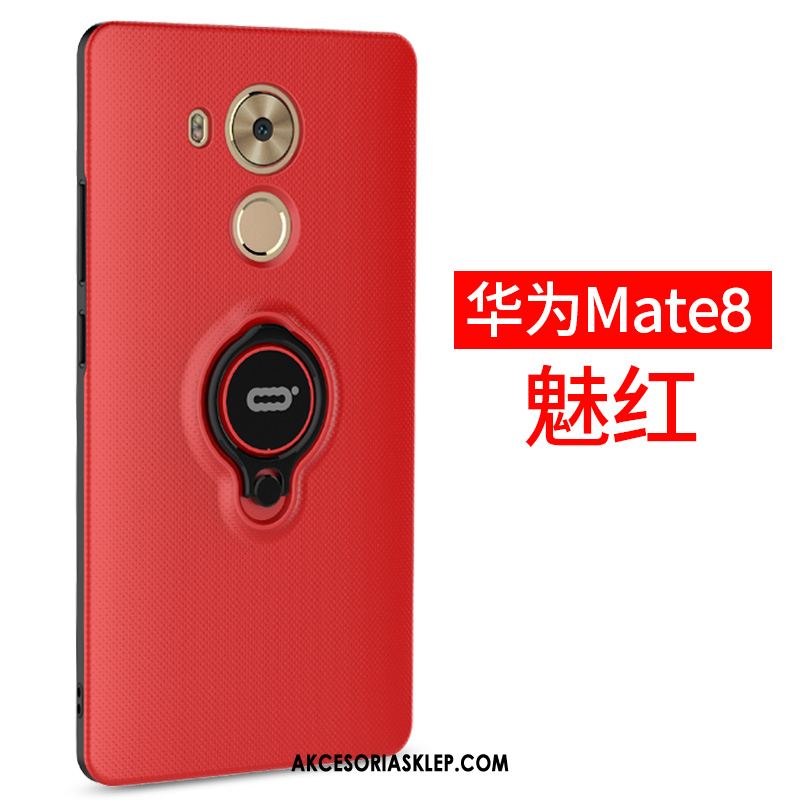 Futerał Huawei Mate 8 Czerwony Netto Na Pokładzie Ring Wspornik Anti-fall Obudowa Sklep