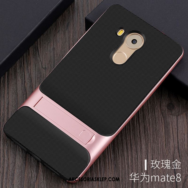 Futerał Huawei Mate 8 Różowe Złoto W Kratę Ochraniacz Telefon Komórkowy Etui Na Sprzedaż
