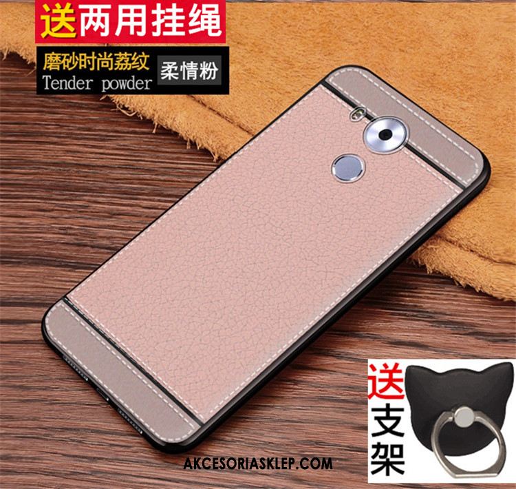 Futerał Huawei Mate 8 Wzór Nubuku Skóra Telefon Komórkowy Różowe Obudowa Online
