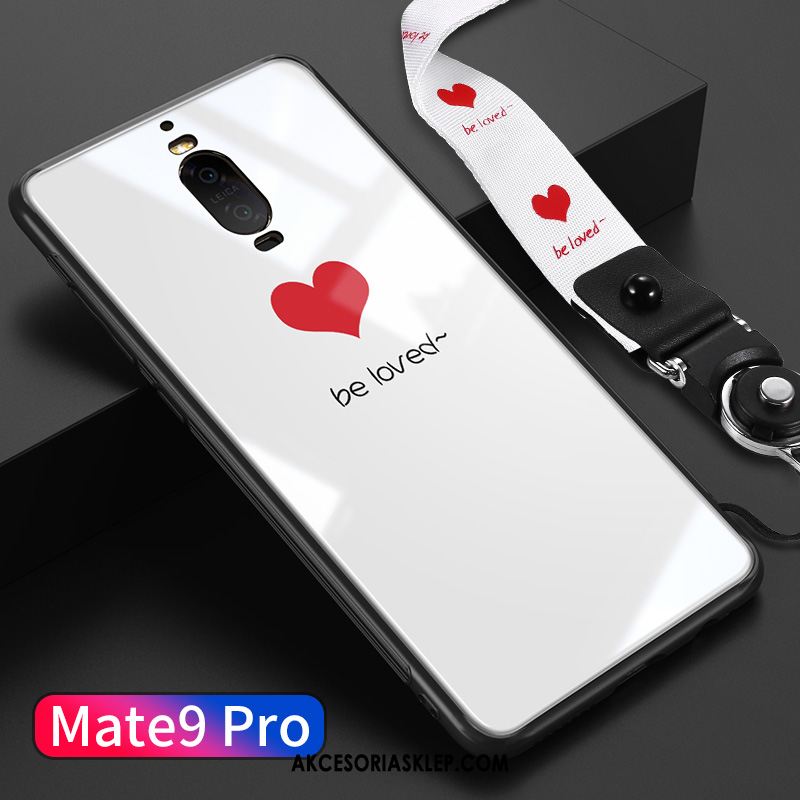 Futerał Huawei Mate 9 Pro Biały Miłość Anti-fall Tendencja Czerwony Netto Etui Dyskont