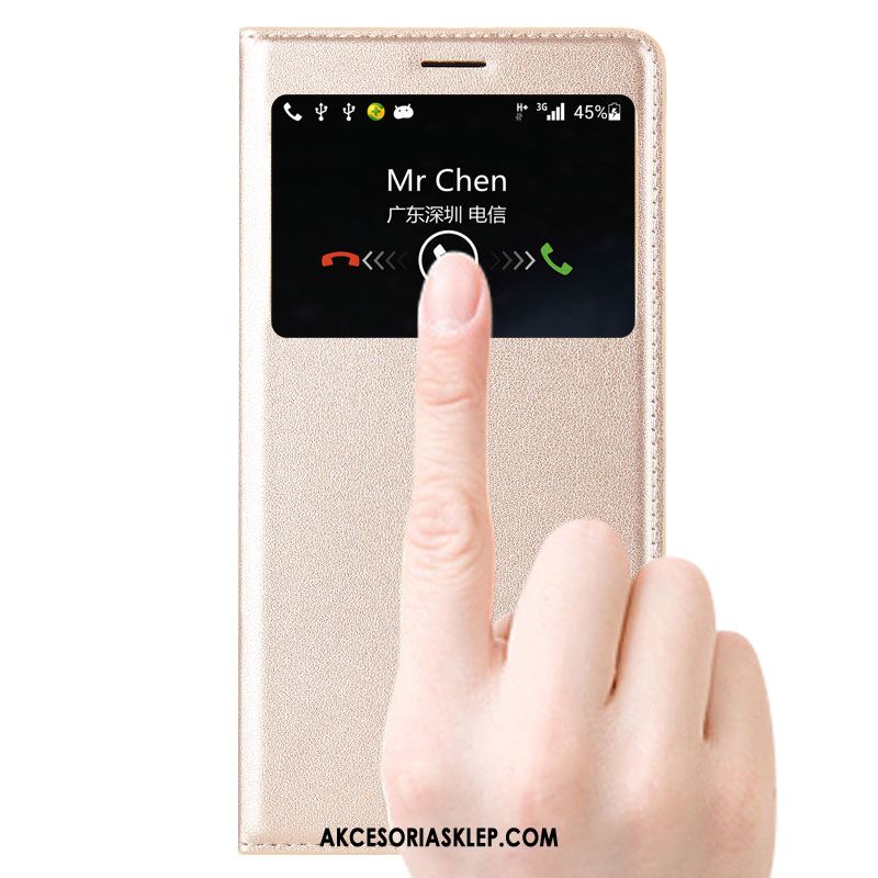 Futerał Huawei Mate S Ochraniacz Szkło Hartowane Telefon Komórkowy Klapa Złoto Obudowa Sklep
