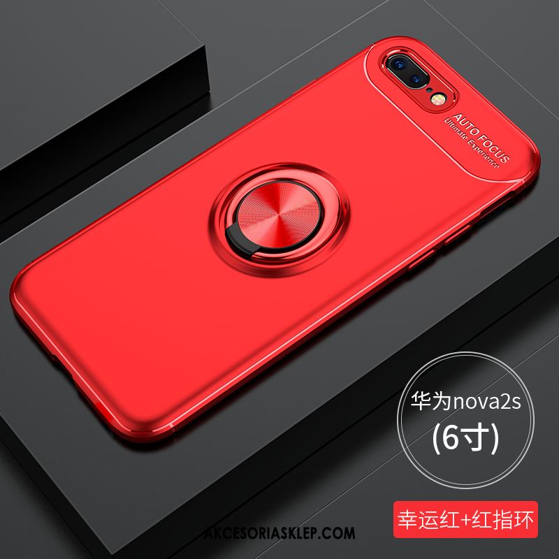 Futerał Huawei Nova 2s Czerwony Anti-fall Kreatywne Nubuku Miękki Obudowa Tanie