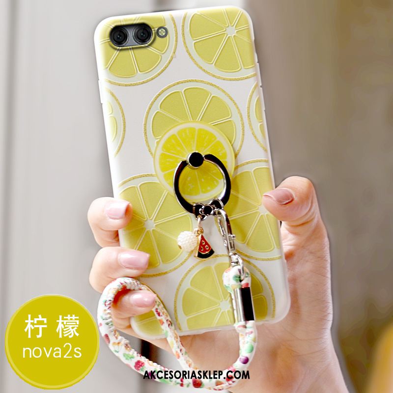 Futerał Huawei Nova 2s Ochraniacz Żółty Świeży Tendencja Silikonowe Etui Kupię