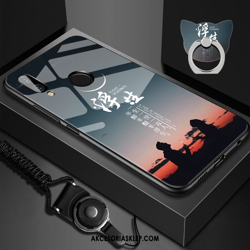 Futerał Huawei Nova 3e Silikonowe Niebieski Telefon Komórkowy Kreatywne Szkło Pokrowce Sprzedam