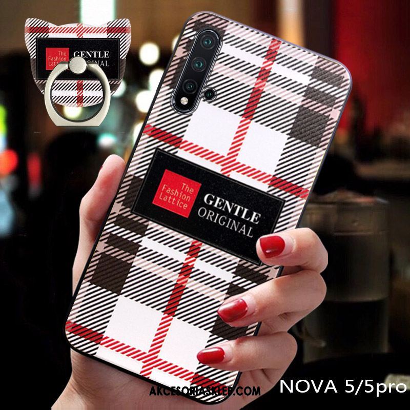 Futerał Huawei Nova 5t Silikonowe Osobowość Kreatywne Czarny Zakochani Etui Tanie