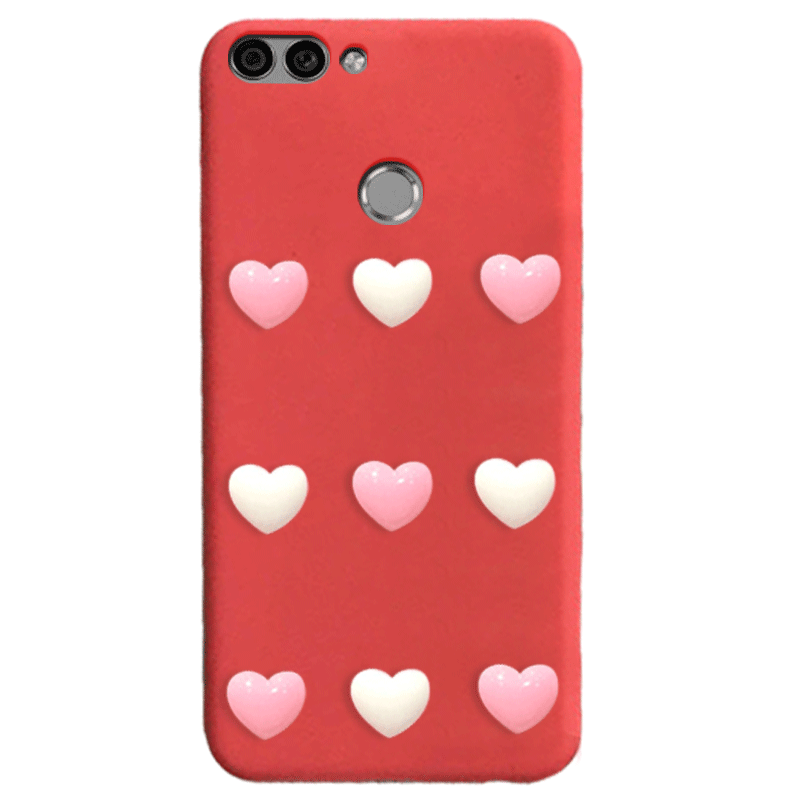 Futerał Huawei P Smart Miłość Różowe Czerwony Netto Anti-fall Telefon Komórkowy Obudowa Sprzedam