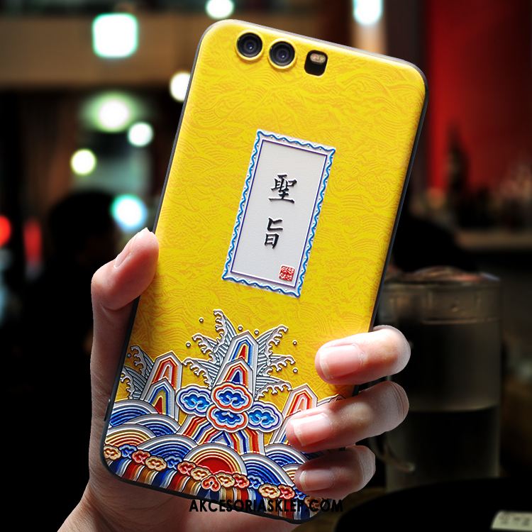 Futerał Huawei P10 Plus Miękki Telefon Komórkowy Silikonowe Ochraniacz Żółty Etui Oferta