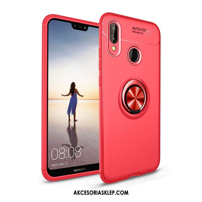 Futerał Huawei P20 Lite Magnetyzm Czerwony Anti-fall Telefon Komórkowy Na Pokładzie Obudowa Kup