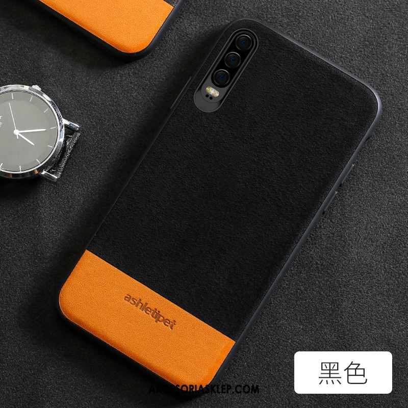 Futerał Huawei P30 Modna Marka Anti-fall Czarny Telefon Komórkowy Zamszowe Pokrowce Sprzedam