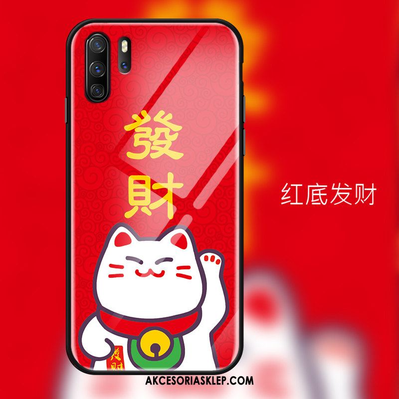 Futerał Huawei P30 Pro Czerwony Święto Telefon Komórkowy Anti-fall Kotek Obudowa Sklep