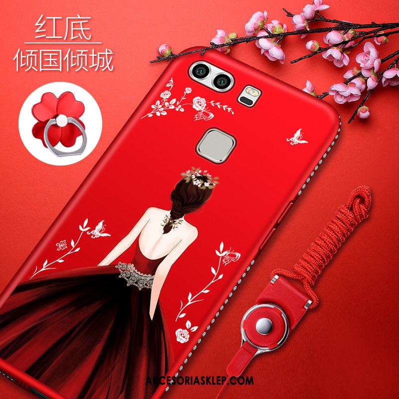 Futerał Huawei P9 Plus Ochraniacz Anti-fall Lekki I Cienki Telefon Komórkowy Czerwony Netto Obudowa Kupię