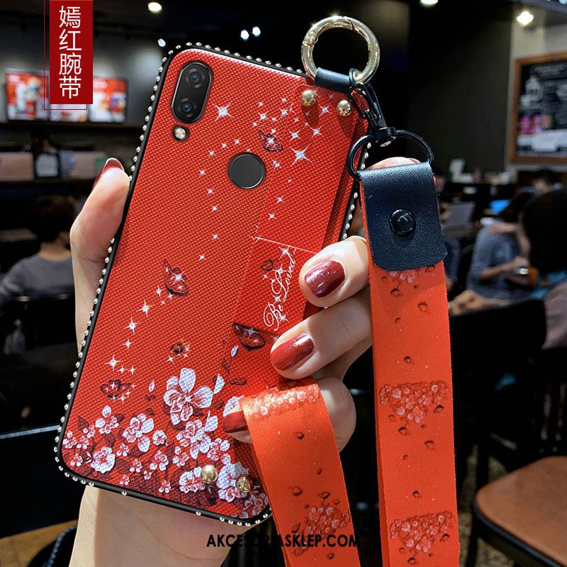 Futerał Huawei Y7 2019 Anti-fall Ochraniacz Osobowość Czerwony Kreatywne Etui Sprzedam