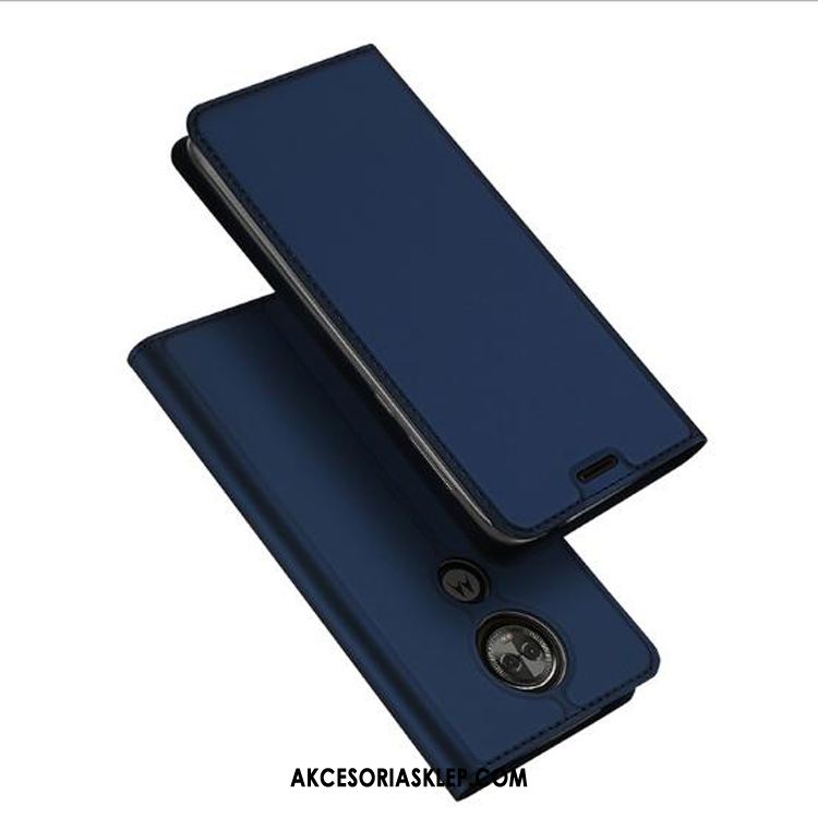 Futerał Moto E5 Anti-fall Niebieski Telefon Komórkowy Skórzany Futerał All Inclusive Sprzedam