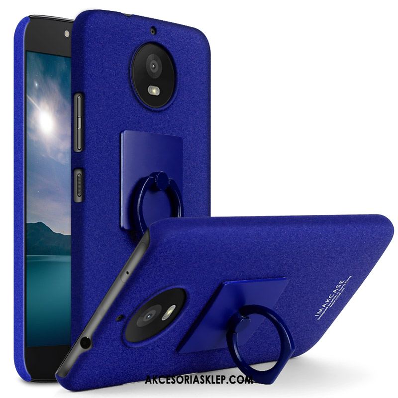 Futerał Moto G5s Plus Telefon Komórkowy Trudno Ring Niebieski Anti-fall Pokrowce Sprzedam