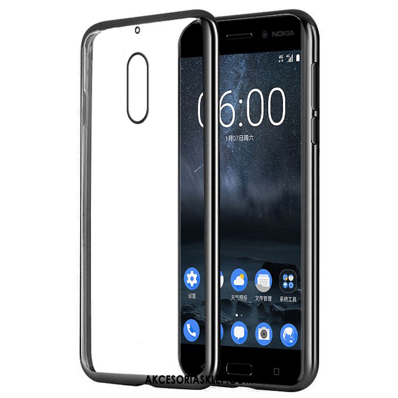 Futerał Nokia 6 Telefon Komórkowy Silikonowe Anti-fall Miękki Ochraniacz Etui Tanie