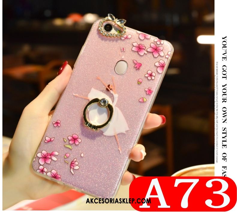 Futerał Oppo A73 Tendencja Piękny Różowe Anti-fall Telefon Komórkowy Etui Sprzedam