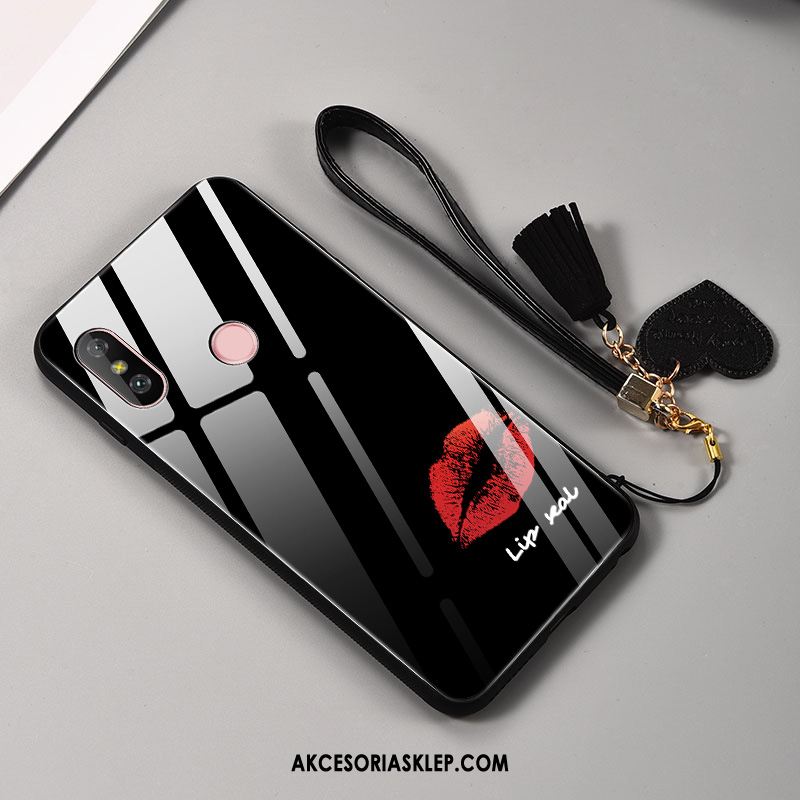 Futerał Redmi Note 6 Pro Czerwony Kreatywne Zakochani Anti-fall Lustro Obudowa Sprzedam