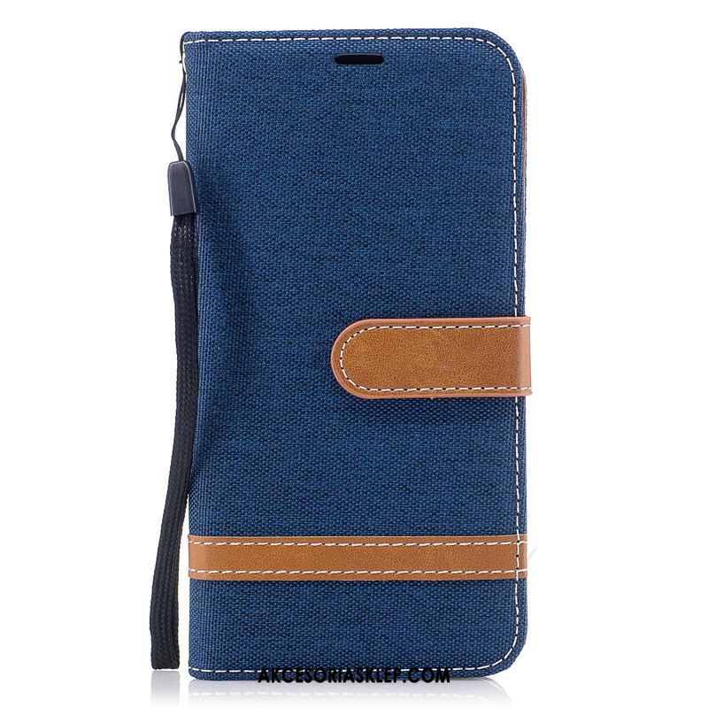 Futerał Samsung Galaxy A50 Nowy Niebieski Portfel Telefon Komórkowy Karta Obudowa Tanie