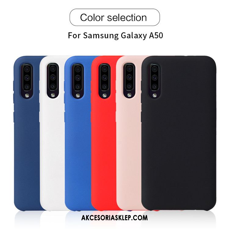 Futerał Samsung Galaxy A50 Ochraniacz Czarny Jednolity Kolor Gwiazda Nowy Etui Kup