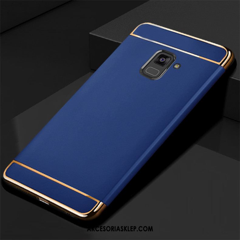 Futerał Samsung Galaxy A8 2018 Nubuku Niebieski Gwiazda Ochraniacz Telefon Komórkowy Pokrowce Tanie