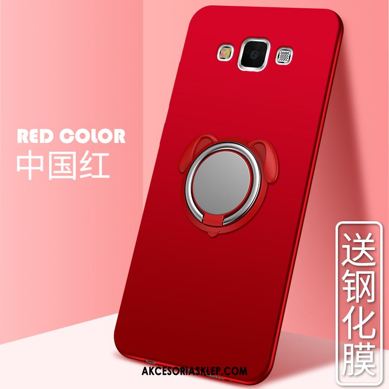 Futerał Samsung Galaxy A8 Czerwony Ochraniacz Tendencja Miękki Silikonowe Etui Dyskont