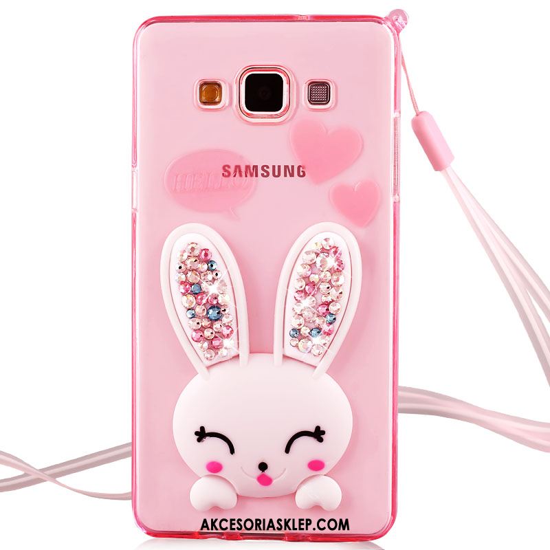 Futerał Samsung Galaxy A8 Rhinestone Telefon Komórkowy Kreskówka Gwiazda Wiszące Ozdoby Obudowa Sklep