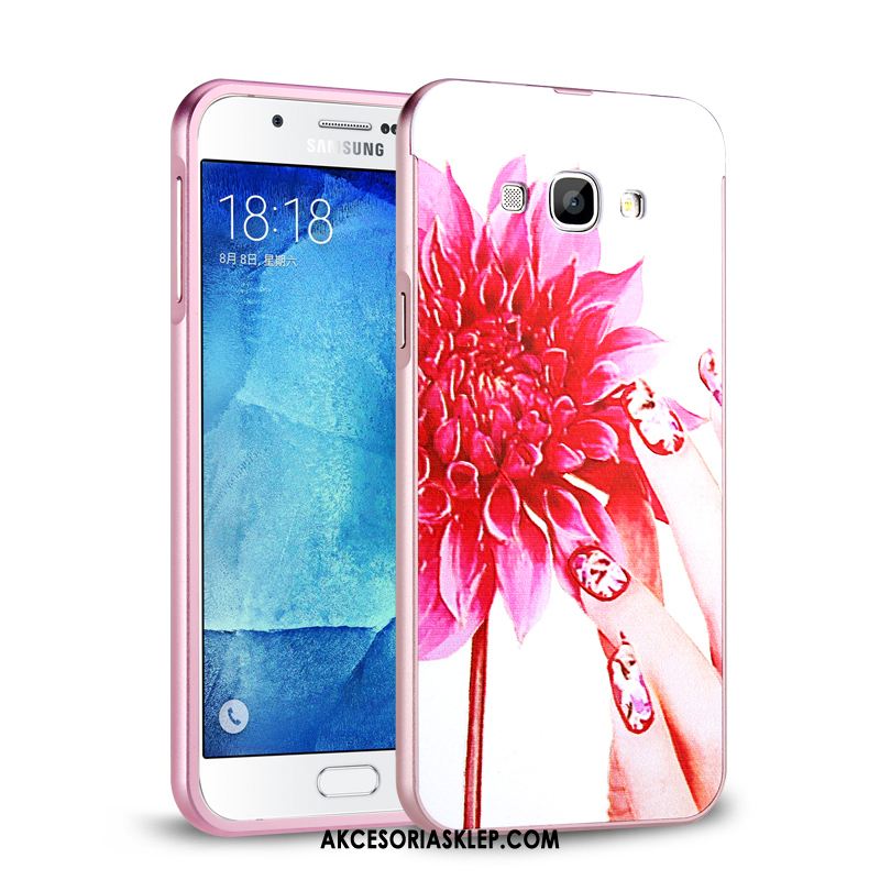 Futerał Samsung Galaxy A8 Różowe Tylna Pokrywa Trudno Telefon Komórkowy Ochraniacz Etui Kup