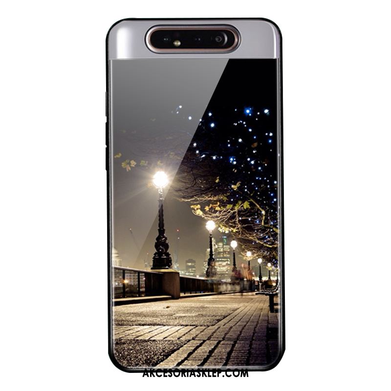 Futerał Samsung Galaxy A80 Czarny Tendencja Telefon Komórkowy Gwiazda Sztuka Etui Kupię