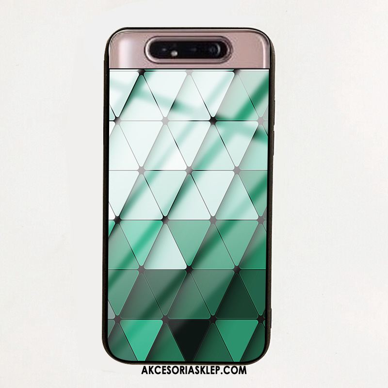 Futerał Samsung Galaxy A80 Miękki Telefon Komórkowy Szkło Jasny Zielony Obudowa Tanie