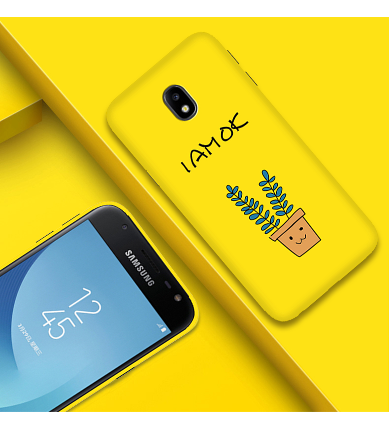 Futerał Samsung Galaxy J3 2017 Silikonowe Żółty Miękki Ochraniacz All Inclusive Obudowa Kupię