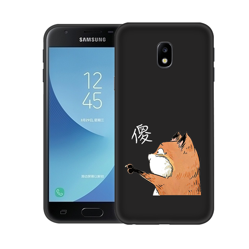 Futerał Samsung Galaxy J3 2017 Telefon Komórkowy All Inclusive Kreskówka Anti-fall Silikonowe Pokrowce Tanie